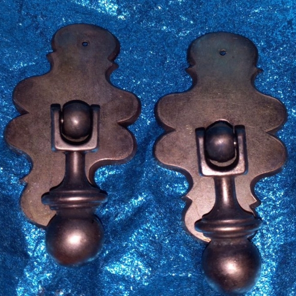 Vintage Brass Drawer Pull Hardware - Picture 14 of 17